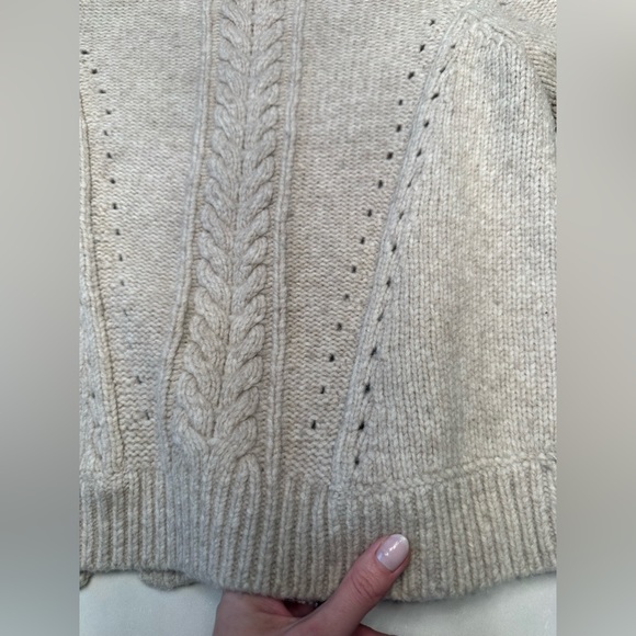 Veronica Beard wool blend cable knit sweater - Picture 7 of 9